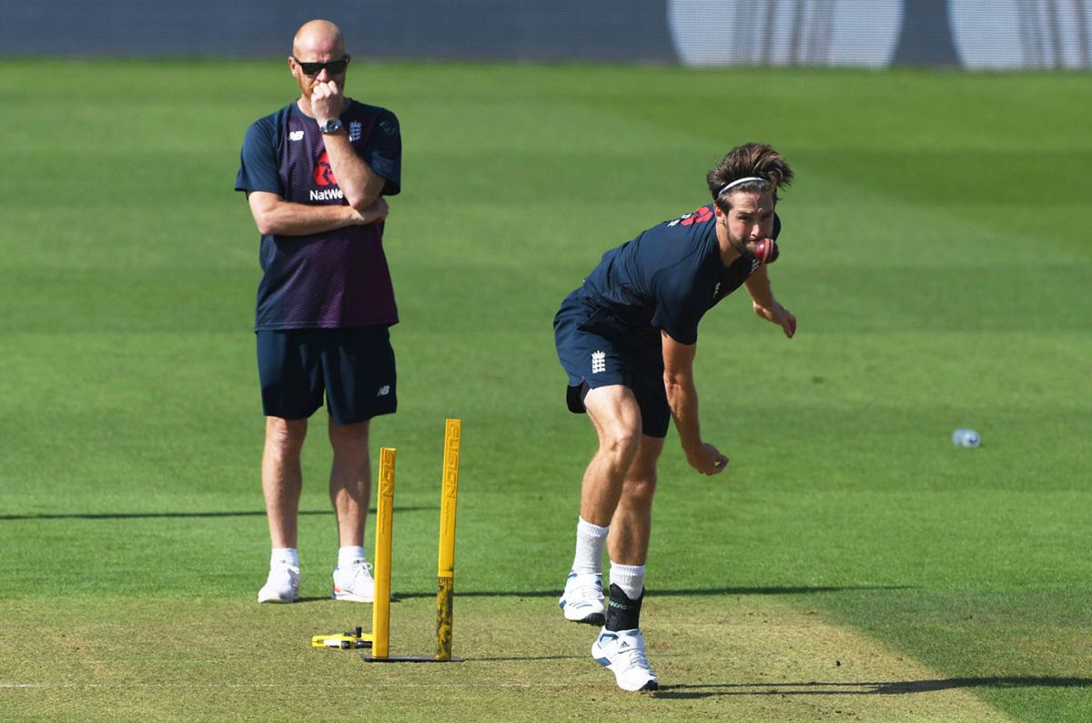 Chris Woakes Bowls In Training | ESPNcricinfo.com