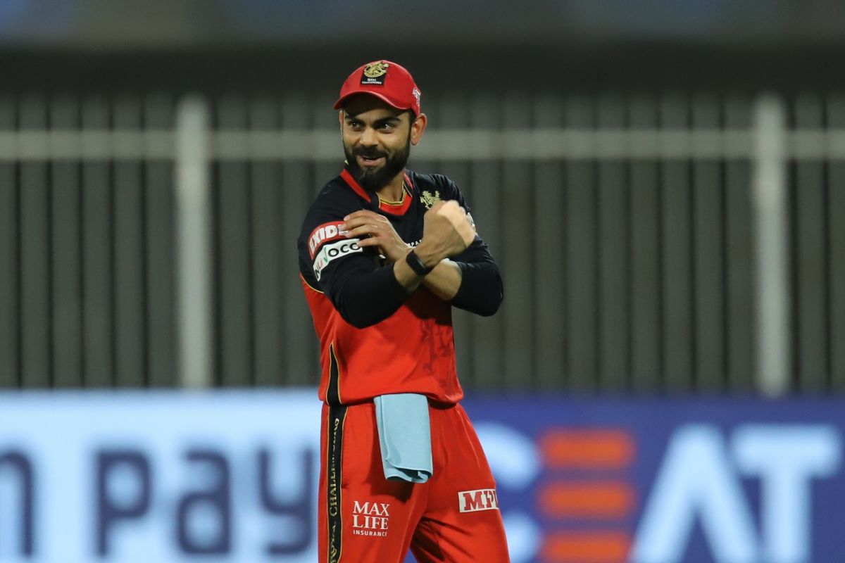 Virat Kohli sports a smile while fielding | ESPNcricinfo.com