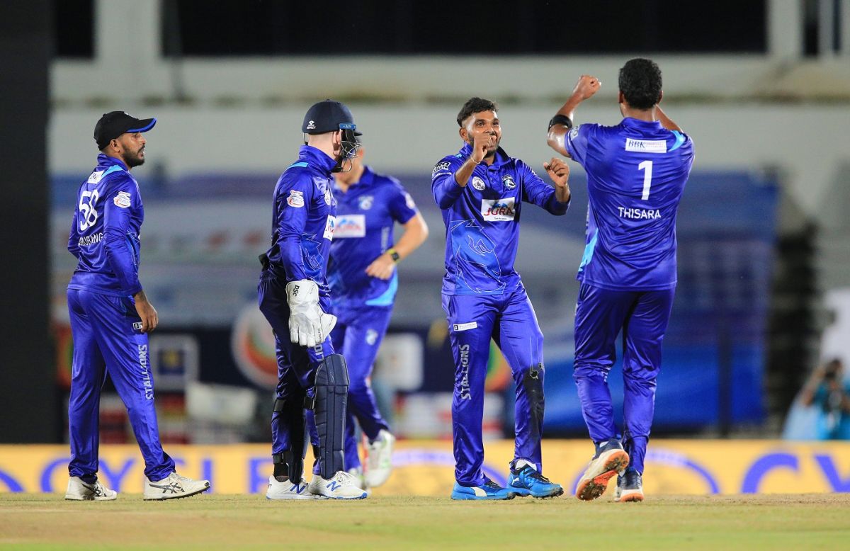 Wanindu Hasaranga Celebrates A Wicket | ESPNcricinfo.com