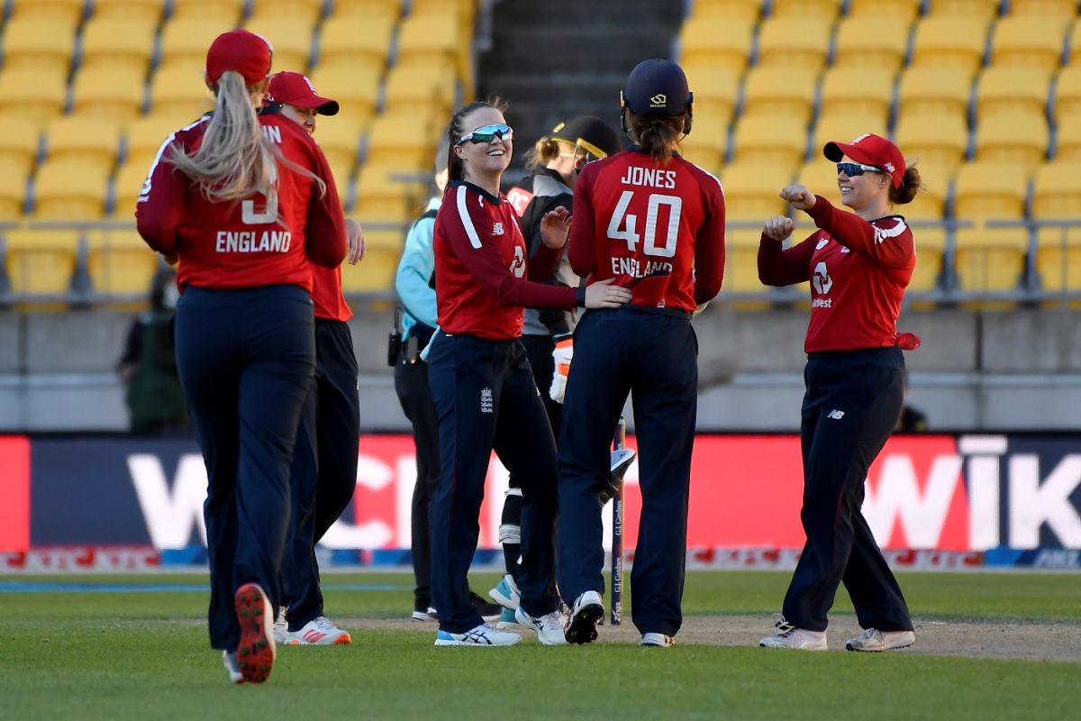 Offspinner Mady Villiers is all smiles after striking for England Women ...