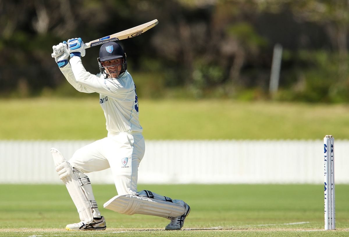 Matthew Gilkes made a half-century on his return to the team ...