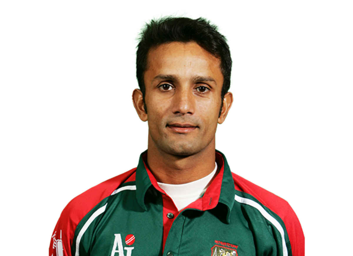 Khaled Mashud player page headshot cutout, 2021 | ESPNcricinfo.com