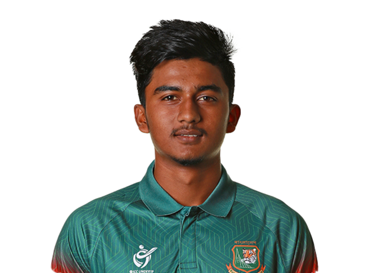 Shahadat Hossain Player Page Headshot Cutout 2021