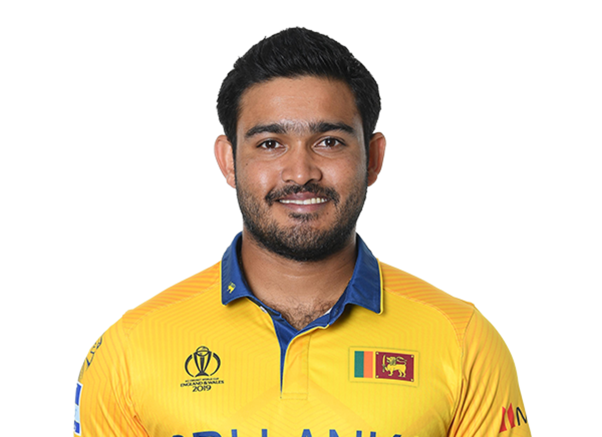 Milinda Siriwardana player page headshot cutout, 2021 | ESPNcricinfo.com