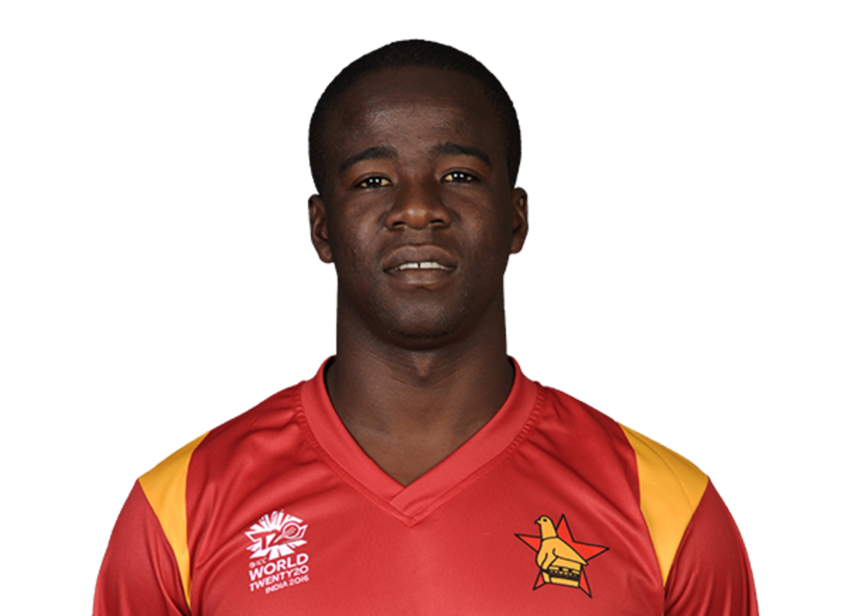 Donald Tiripano player page headshot cutout, 2021 | ESPNcricinfo.com