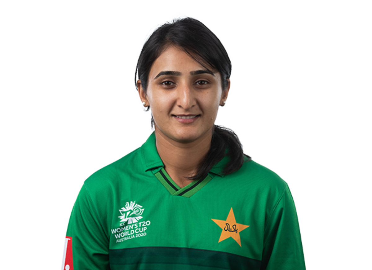 Bismah Maroof player page headshot cutout, 2021 | ESPNcricinfo.com