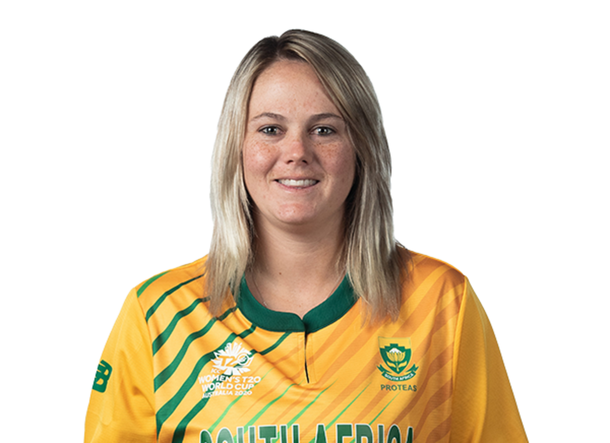 Dane van Niekerk player page headshot cutout, 2021