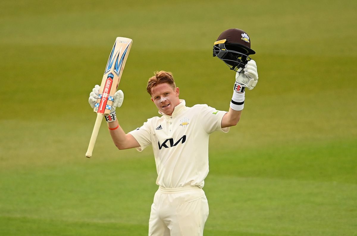 Ollie Pope made his second hundred of the season