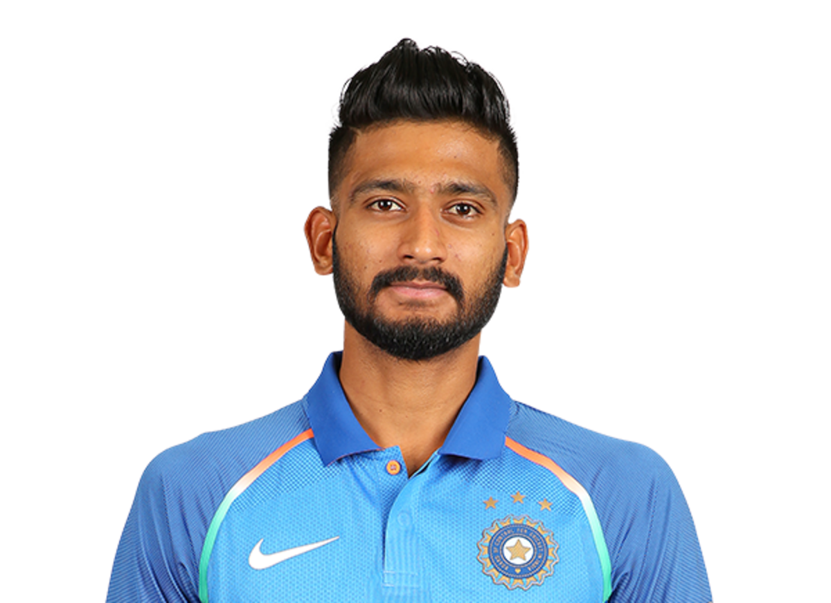 Khaleel Ahmed player page headshot cutout, 2021 | ESPNcricinfo.com