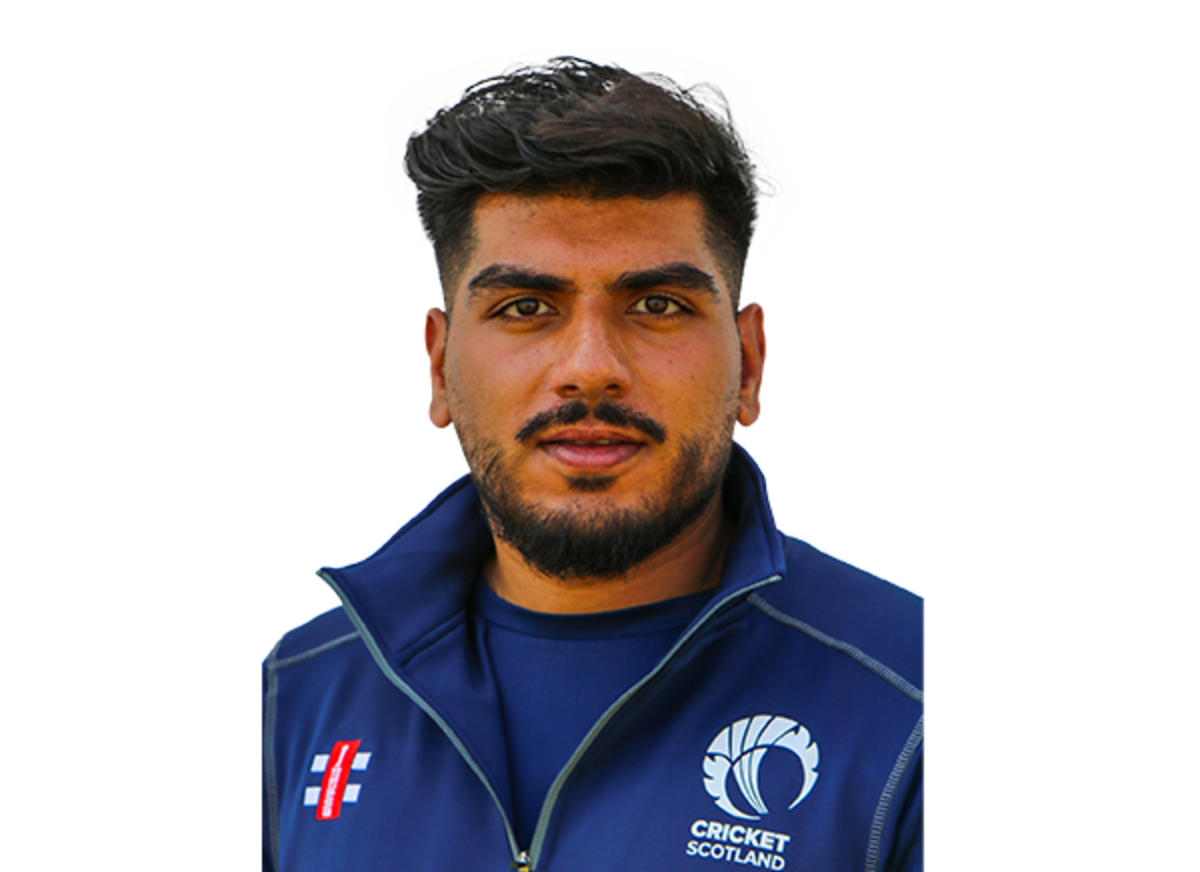 Hamza Tahir player page headshot cutout, 2021 | ESPNcricinfo.com