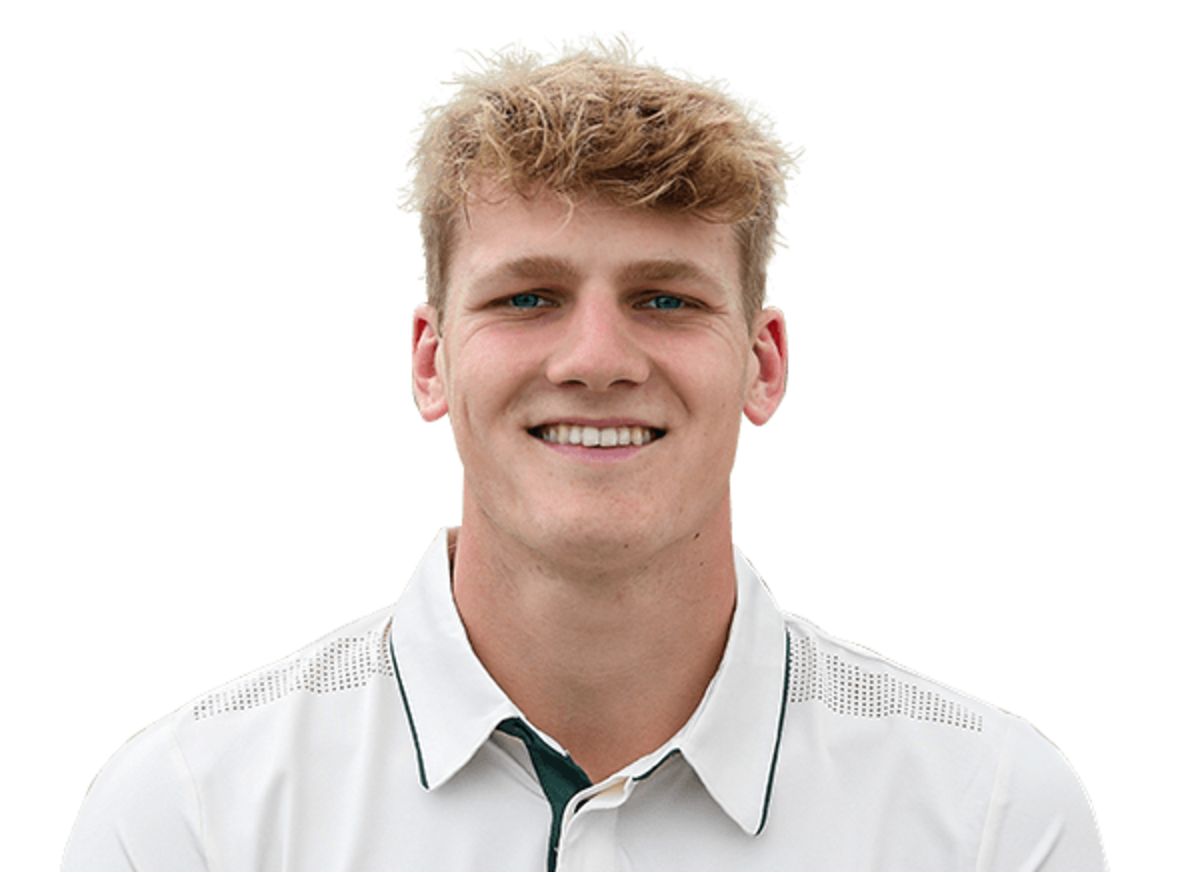 Dillon Pennington player page headshot cutout, 2021 | ESPNcricinfo.com