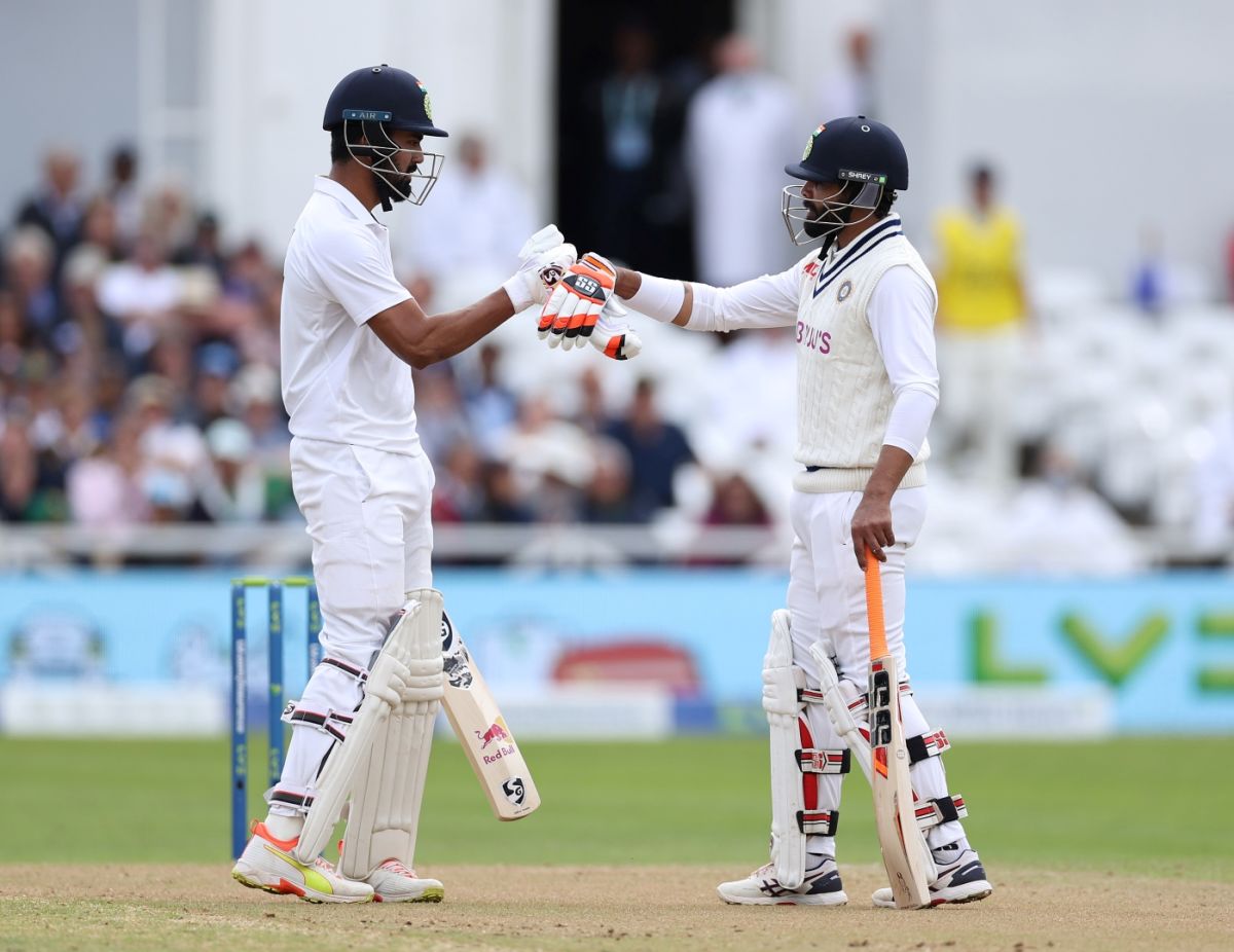 KL Rahul and Ravindra Jadeja put on a vital stand for India, England vs India, 1st Test, Nottingham, 3rd day, August 6, 2021