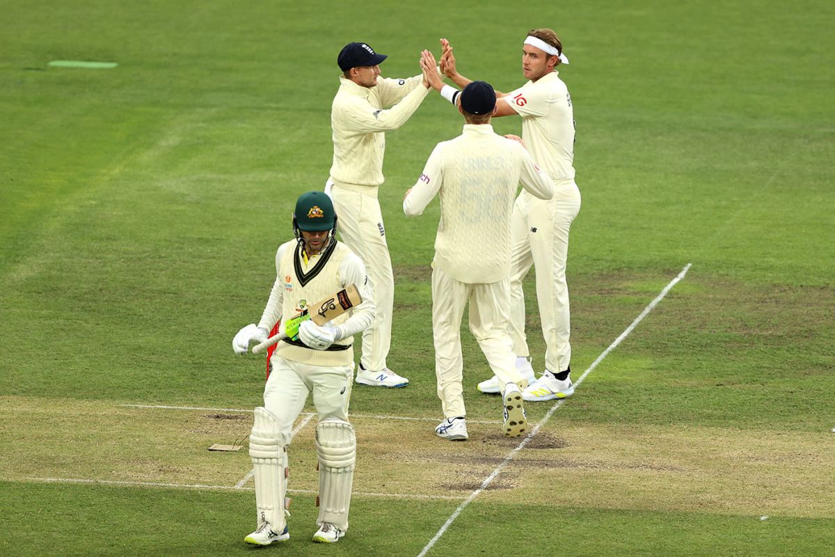 Stuart Broad had Alex Carey caught behind, Australia vs England, Men's Ashes, 5th Test, 3rd day, Hobart, January 16, 2021