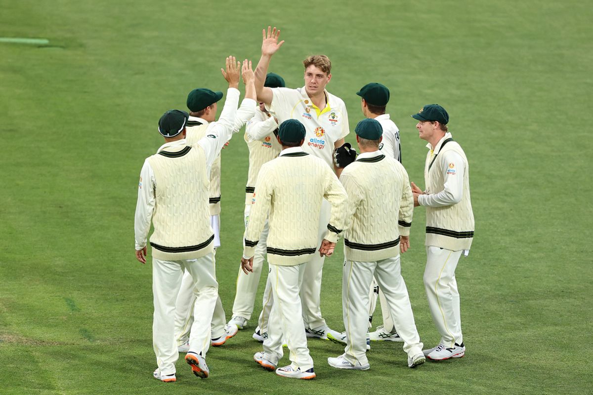 Cameron Green broke the opening stand, Australia vs England, Men's Ashes, 5th Test, 3rd day, Hobart, January 16, 2021