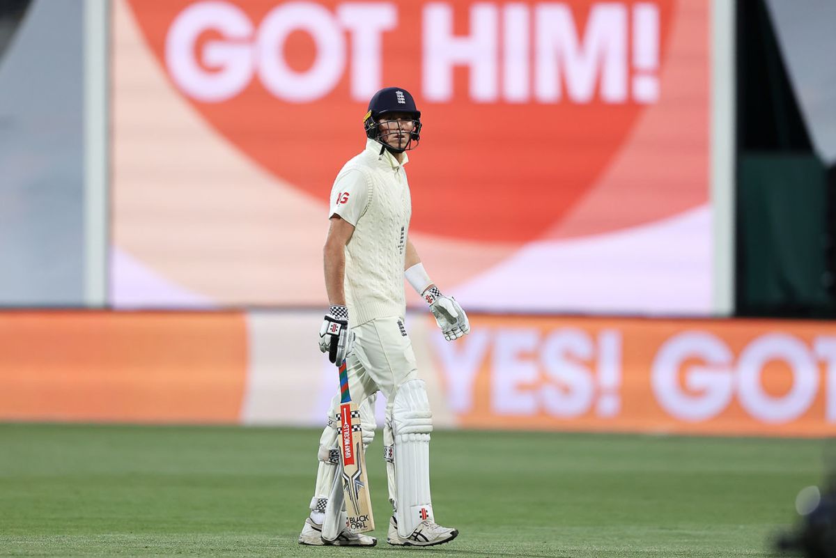 Zak Crawley fell to Cameron Green, Australia vs England, Men's Ashes, 5th Test, 3rd day, Hobart, January 16, 2021