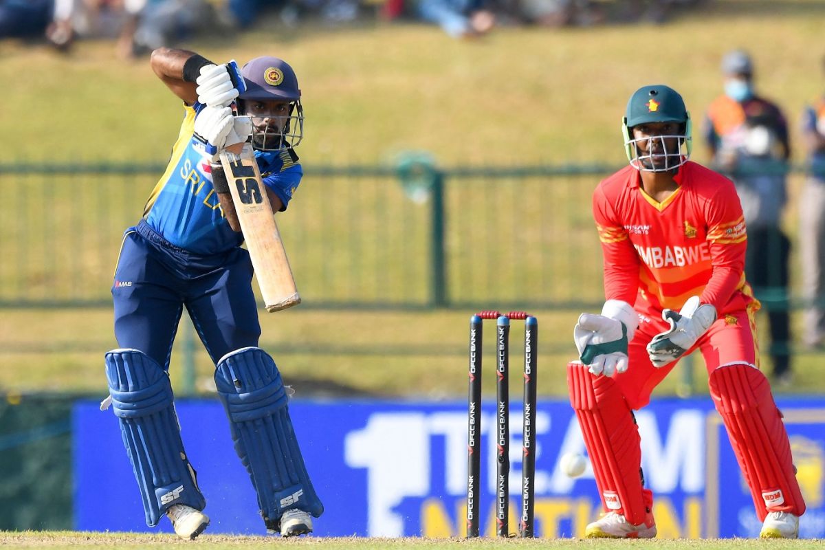 Charith Asalanka is quite nimble on his feet, Sri Lanka vs Zimbabwe, 3rd ODI, Pallekele, January 21, 2022