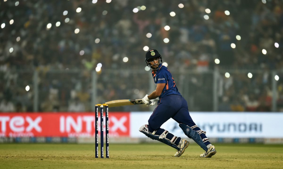 Harshal Patel bats, India vs New Zealand, 3rd T20I, Kolkata, November 21, 2021