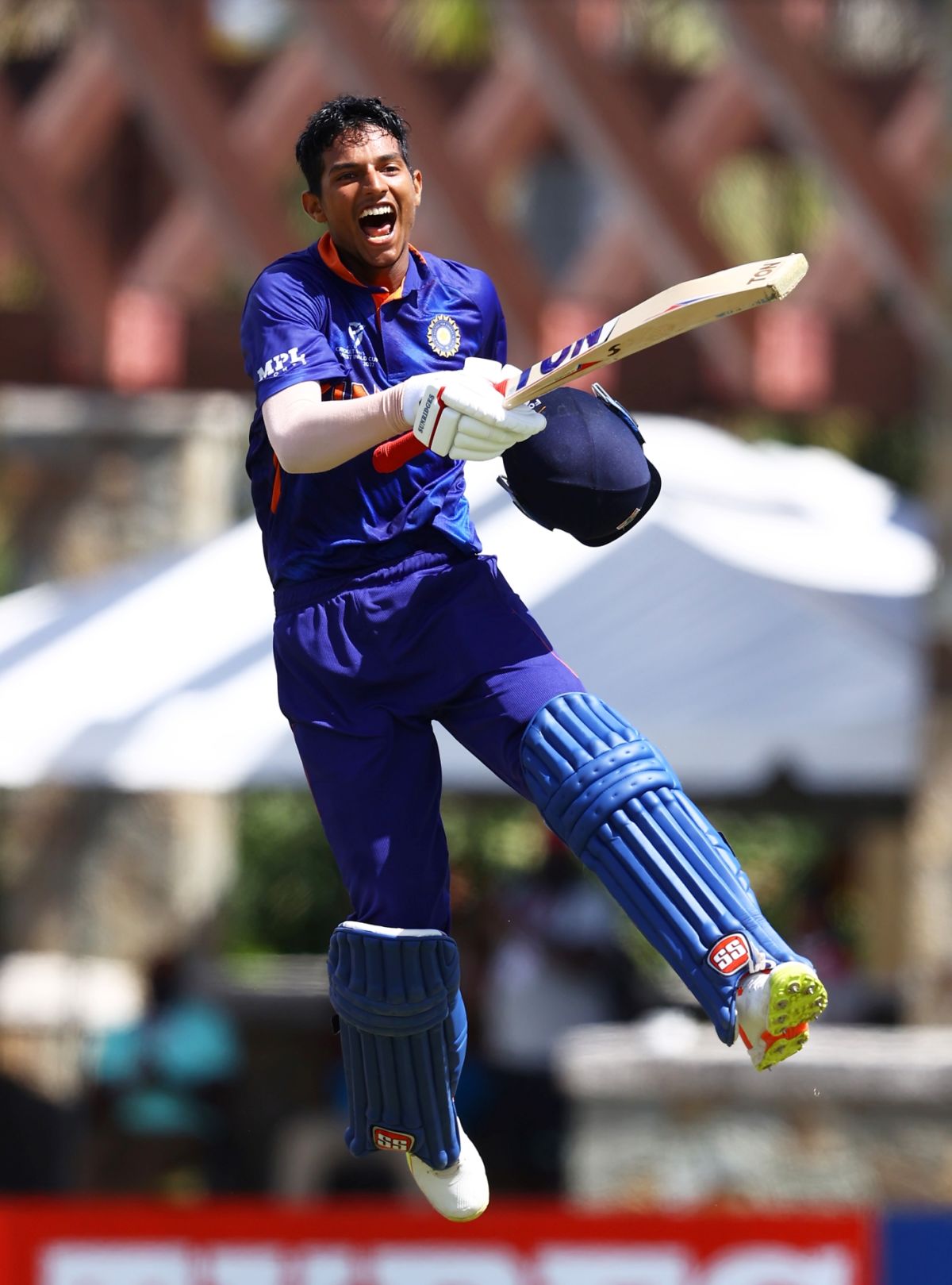 Yash Dhull became the third India captain to score a century at an Under-19 World Cup ESPNcricinfo