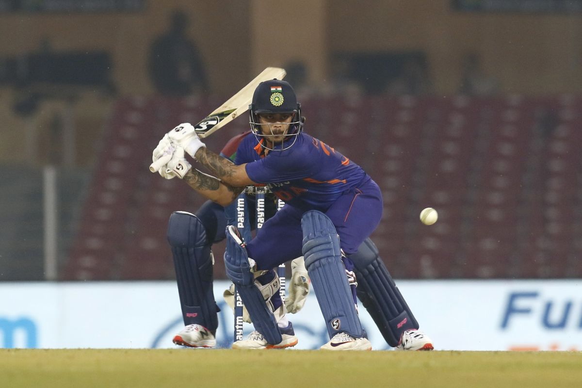 Ishan Kishan Raced To A Ball Fifty Espncricinfo Com