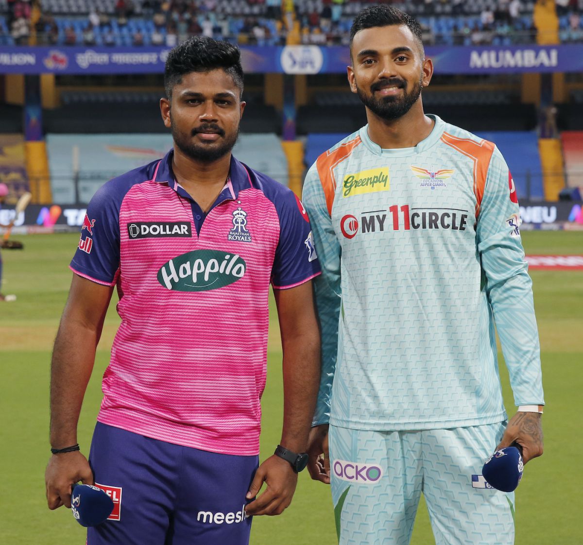 Sanju Samson and KL Rahul, who won the toss and opted to field, strike a  pose | ESPNcricinfo.com