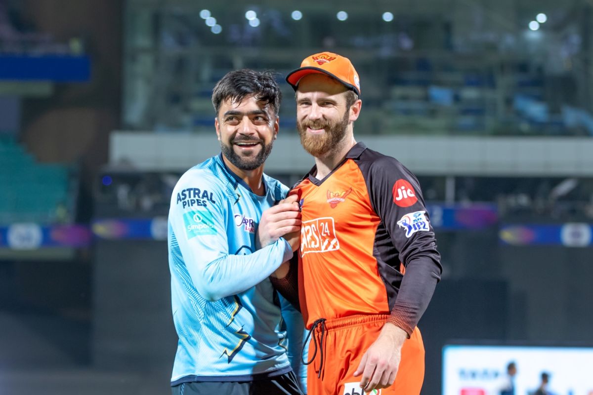 Gujarat Titans' Rashid Khan Catches Up With His Former Sunrisers 