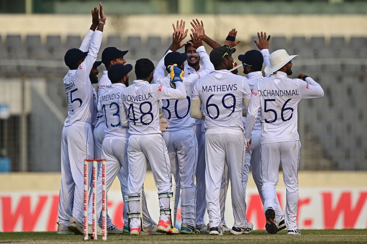 BAN vs SL: Sri Lanka thrash Bangladesh by 10 wickets in second Test to win series