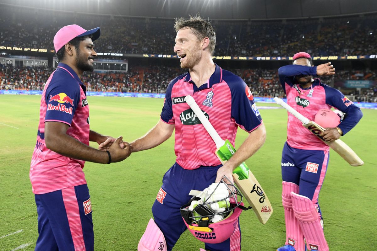 Sanju Samson Meets His Match Winner Jos Buttler After The Latter Seals Their Spot In The Final