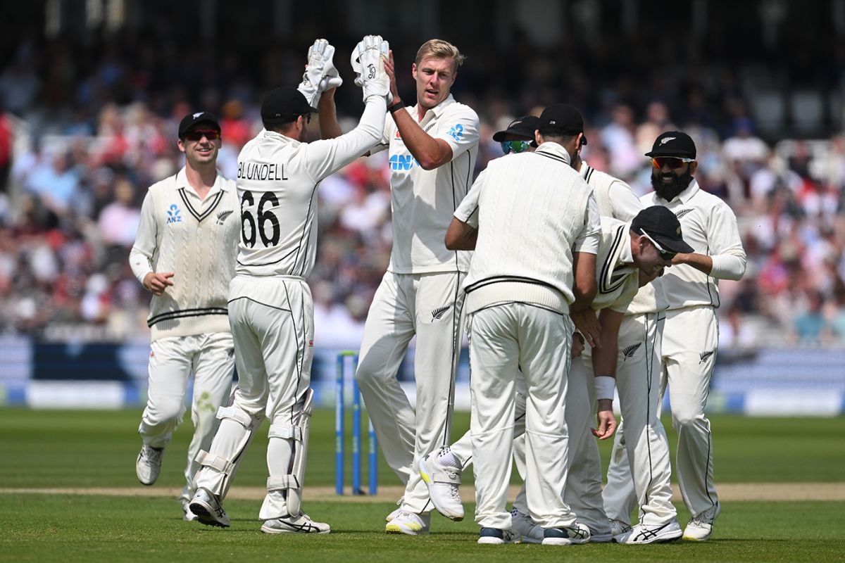 Kyle Jamieson removed England's openers either side of lunch, England vs New Zealand, 1st Test, Lord's, London, 3rd day, June 4, 2022