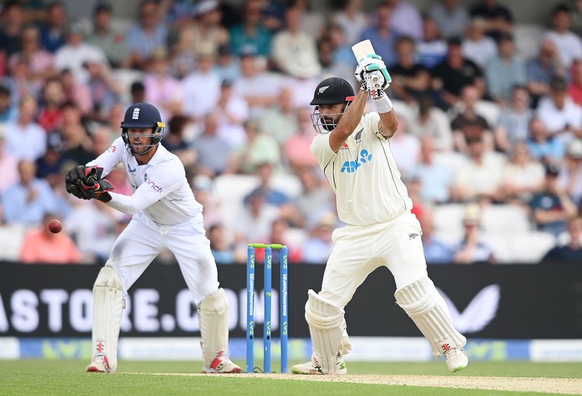 Daryl Mitchell was a familiar thorn in English sides, England vs New Zealand,  3rd Test, Headingley, 1st day, June 23, 2022