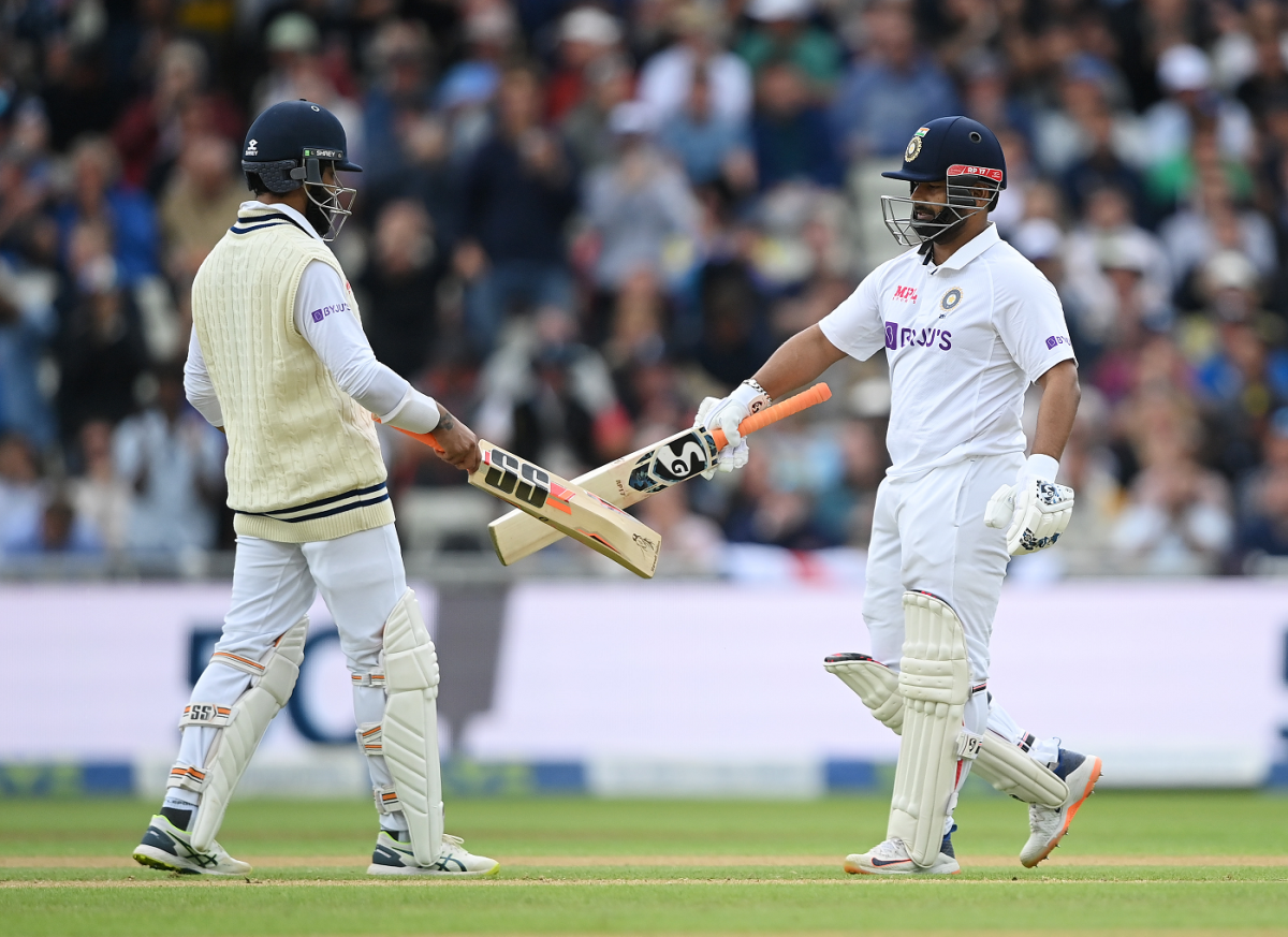 Rishabh Pant and Ravindra Jadeja's century-run stand took India to a position of strength, England vs India, 5th Test, Birmingham, 1st day, July 1, 2022