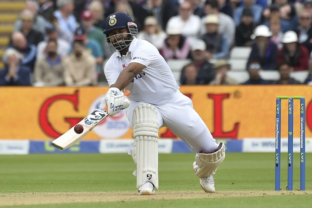 Rishabh Pant got into unusual positions during his knock but was effective all the same, England vs India, 5th Test, Birmingham, 1st day, July 1, 2022