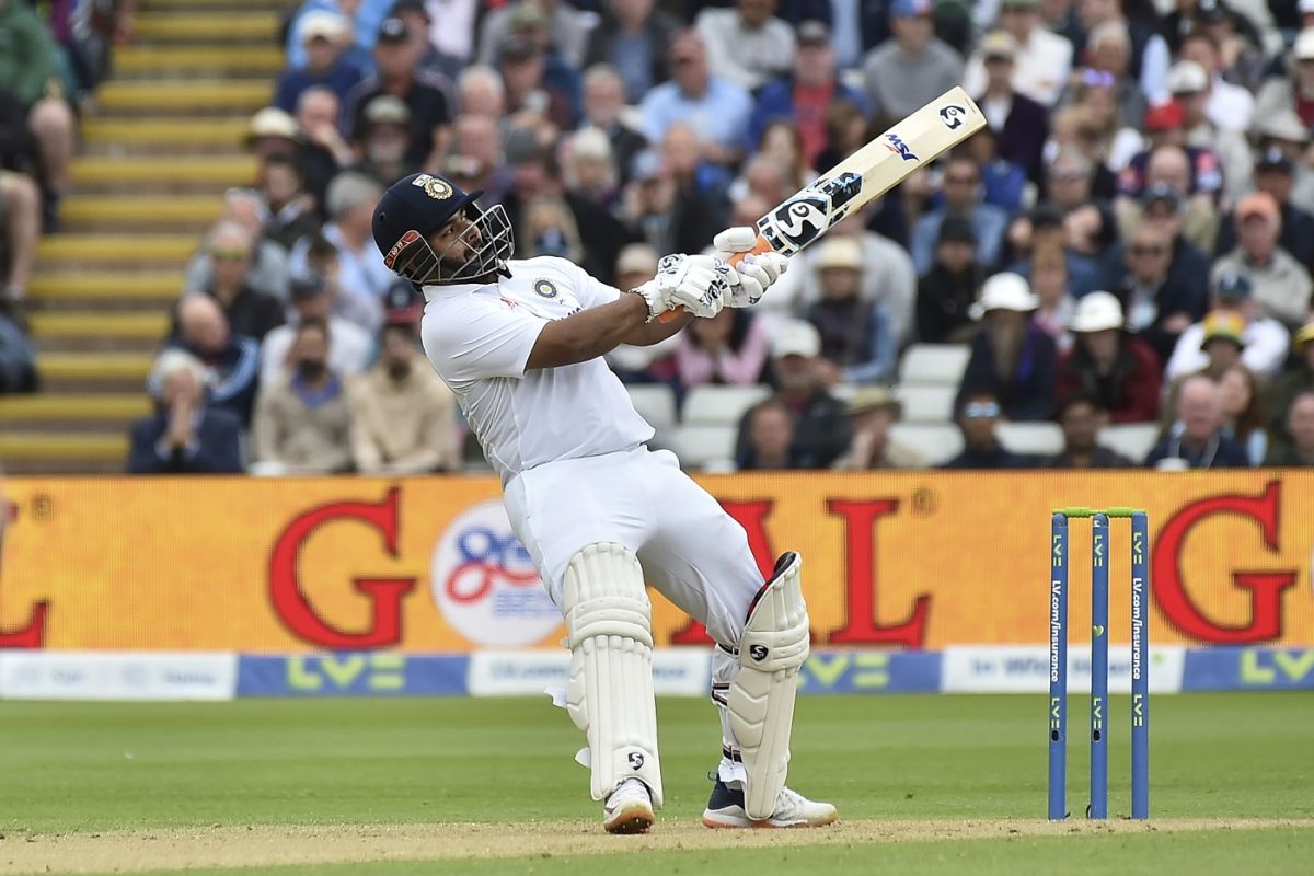 Rishabh Pant plays a reverse scoop, England vs India, 5th Test, Birmingham, 1st day, July 1, 2022