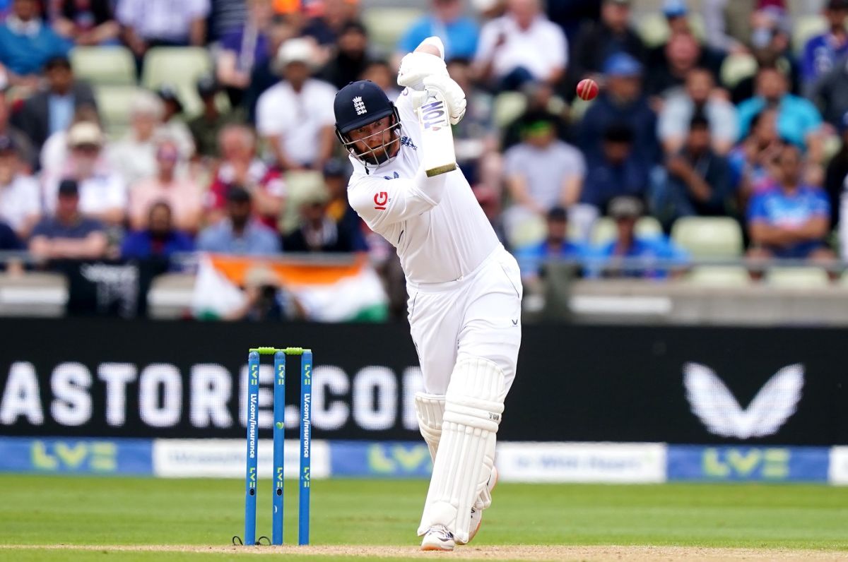 Jonny Bairstow goes on the up, England vs India, 5th Test, Birmingham, 3rd day, July 3, 2022