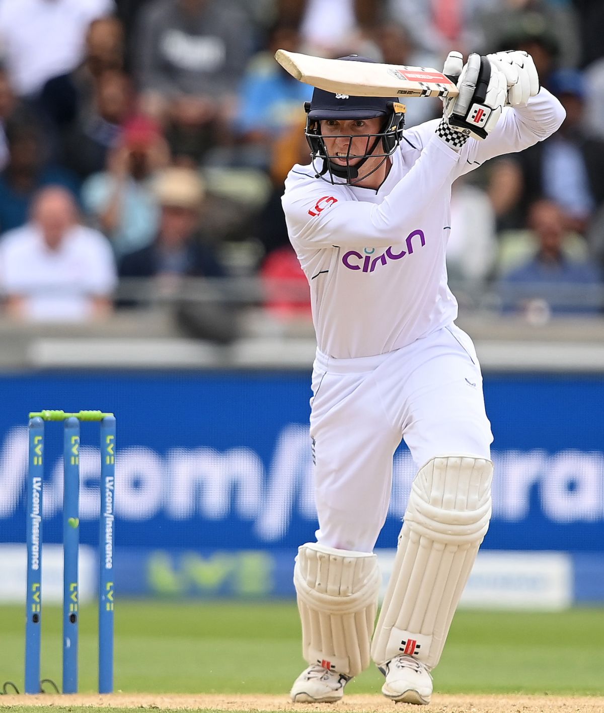 Zak Crawley was all calm and composure, driving beautifully to thwart Zak Crawley was all calm and composure, driving beautifully to thwart