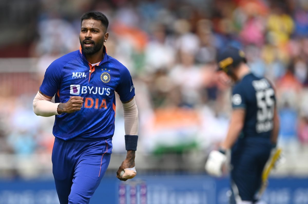 Hardik Pandya Took Two Wickets In His First Three Overs 