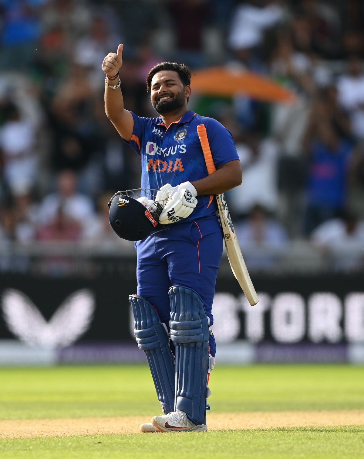 Rishabh Pant Celebrates After Getting To A Century | ESPNcricinfo.com