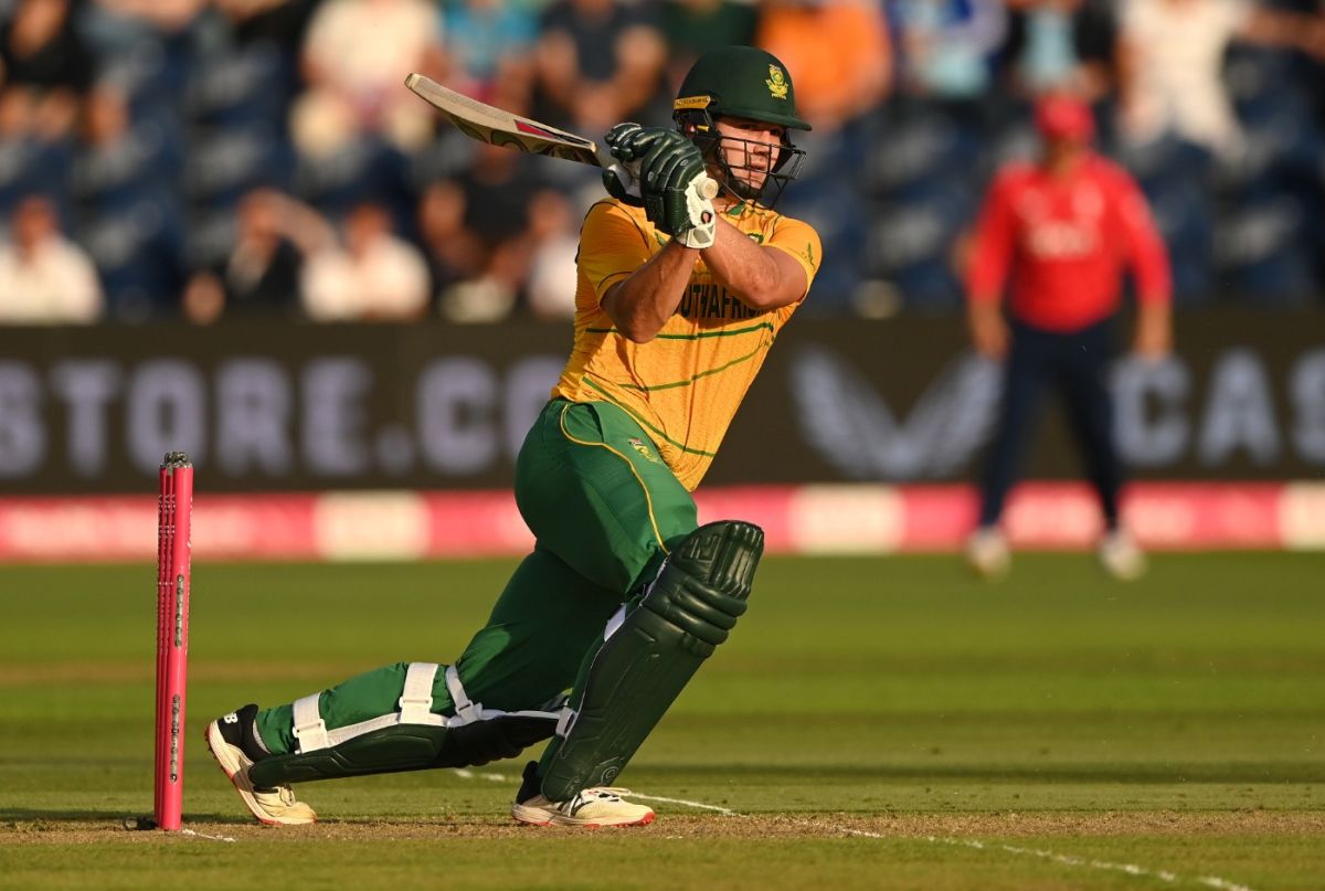 Rilee Rossouw drove South Africa's innings with an unbeaten 96 ...