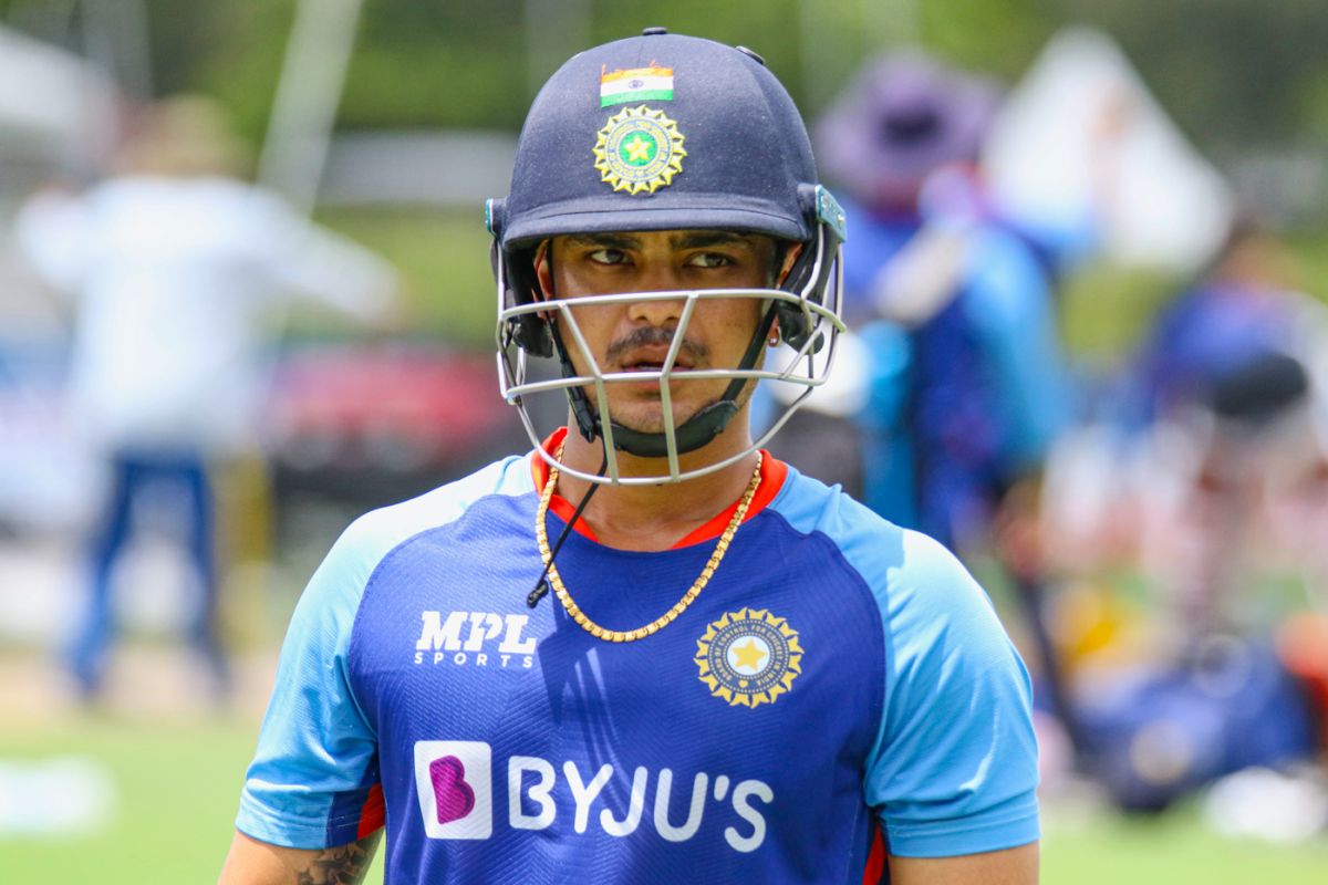 Ishan Kishan walks off after finishing his net session, West Indies vs India, 4th T20I, Lauderhill, August 5, 2022
