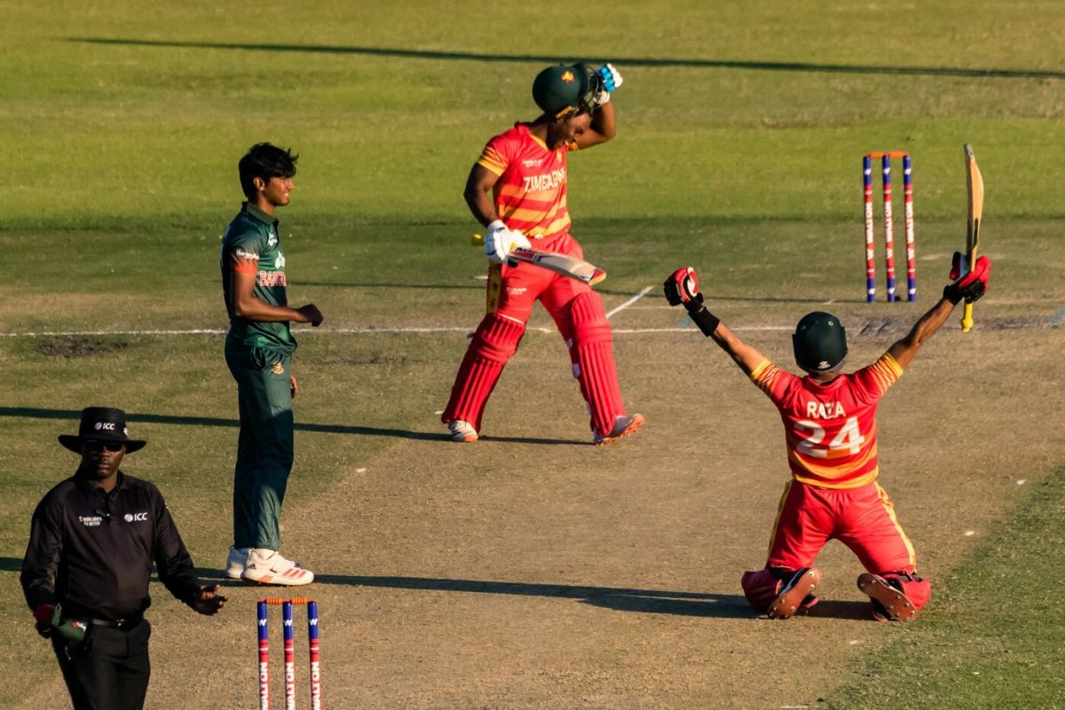 ZIM vs BAN 2nd ODI: Sikandar Raza stars in great run chase as Zimbabwe win Bangladesh ODI series