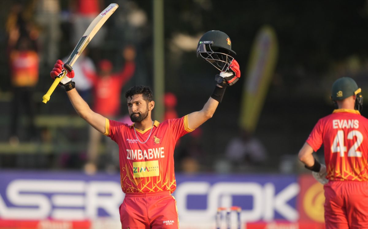 Sikandar Raza almost derailed India with 115 off 95, Zimbabwe vs India, 3rd ODI, Harare, August 22, 2022