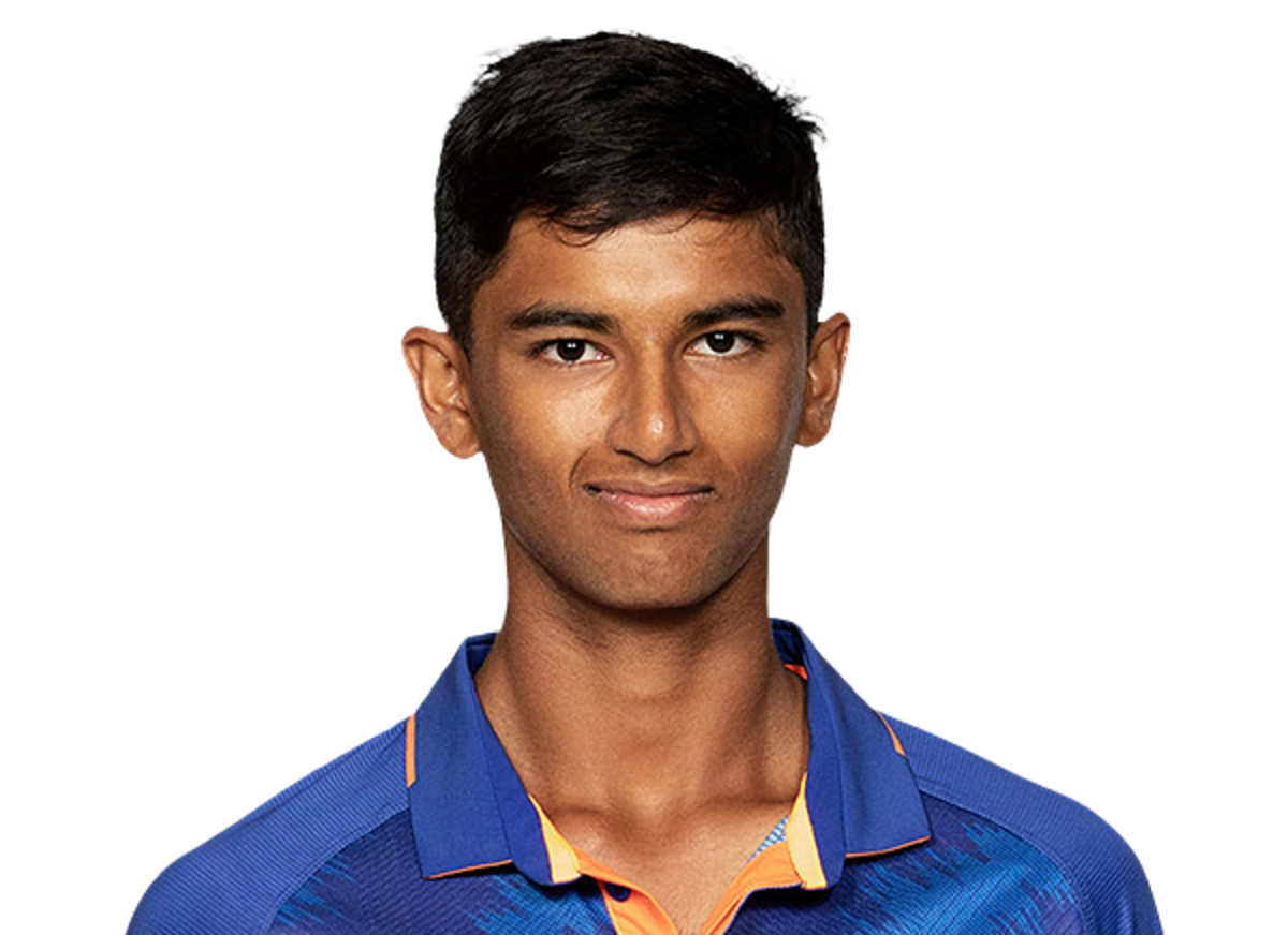 Angkrish Raghuvanshi, player page headshot cutout 2022