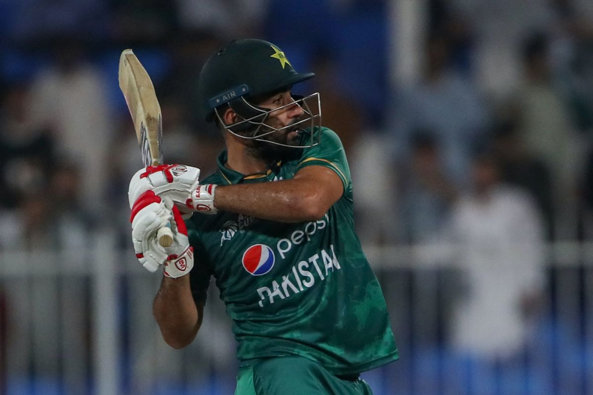 Khushdil Shah's 15-ball 35 helped apply the finishing touches for Pakistan, Hong Kong vs Pakistan, Men's T20 Asia Cup, Sharjah, September 2, 2022 