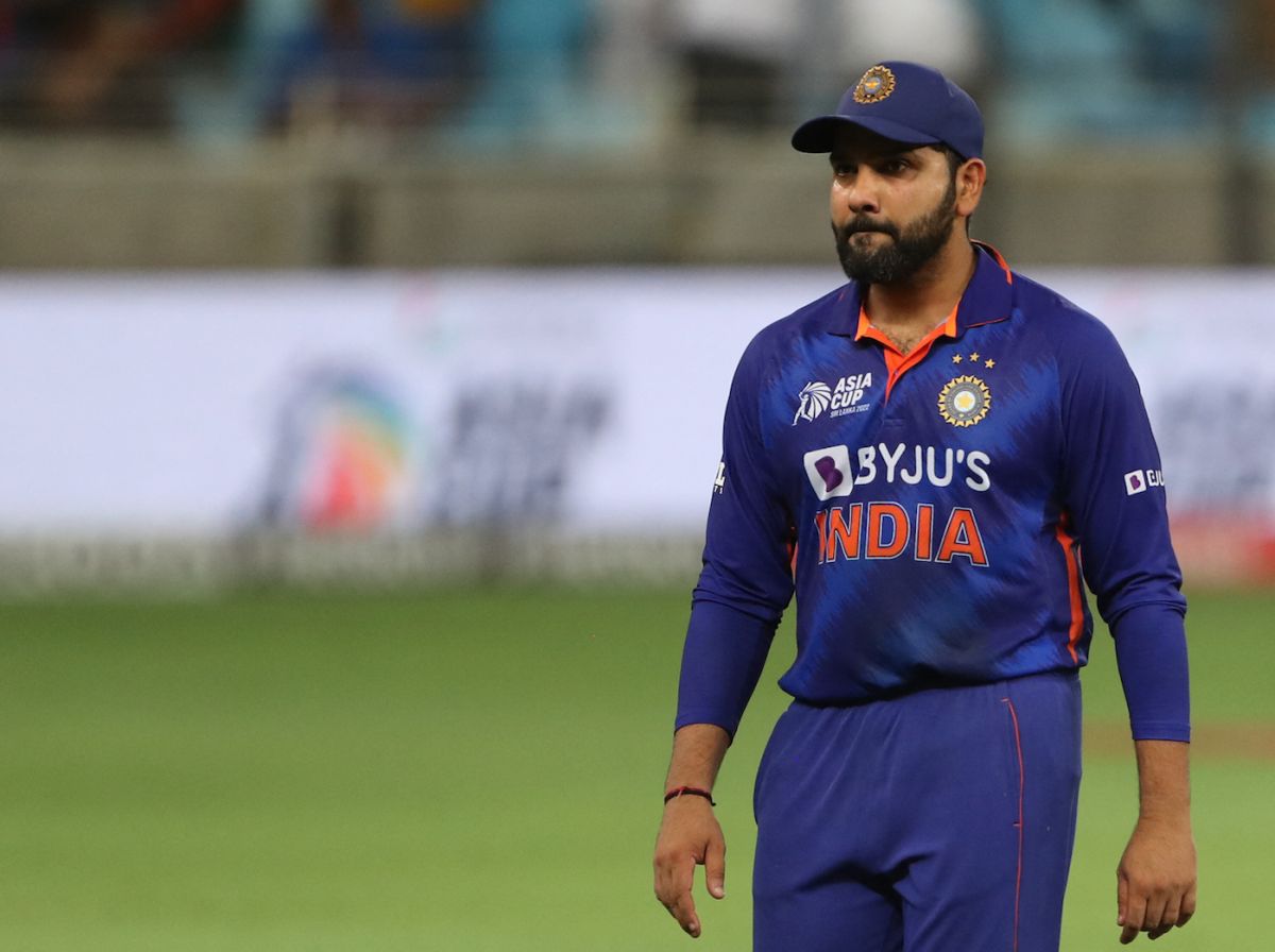 Rohit Sharma leaves the field at the end of the game | ESPNcricinfo.com