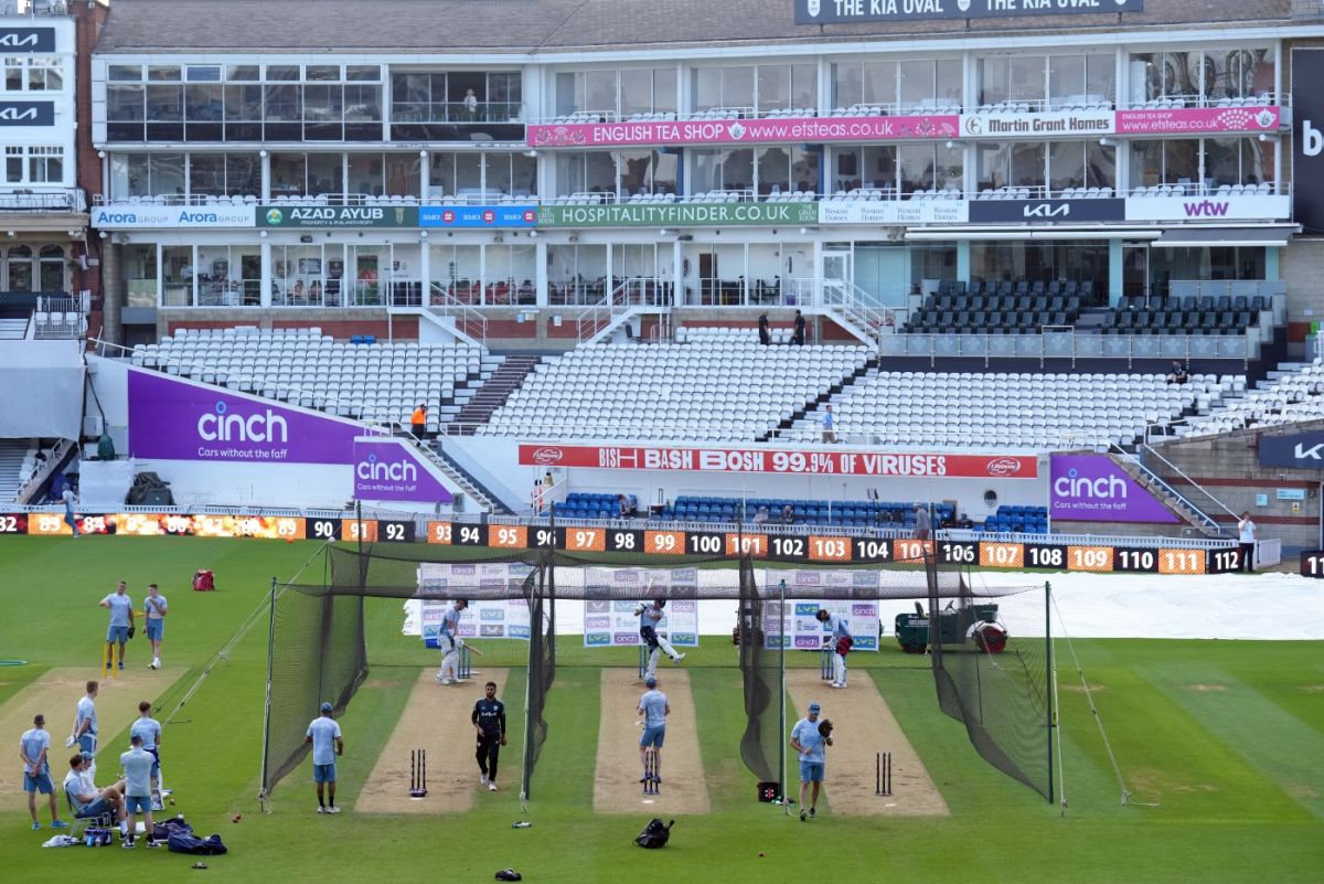 England's players put in their practice ahead of the third Test, England vs South Africa, 3rd Test, Kia Oval, September 7, 2022