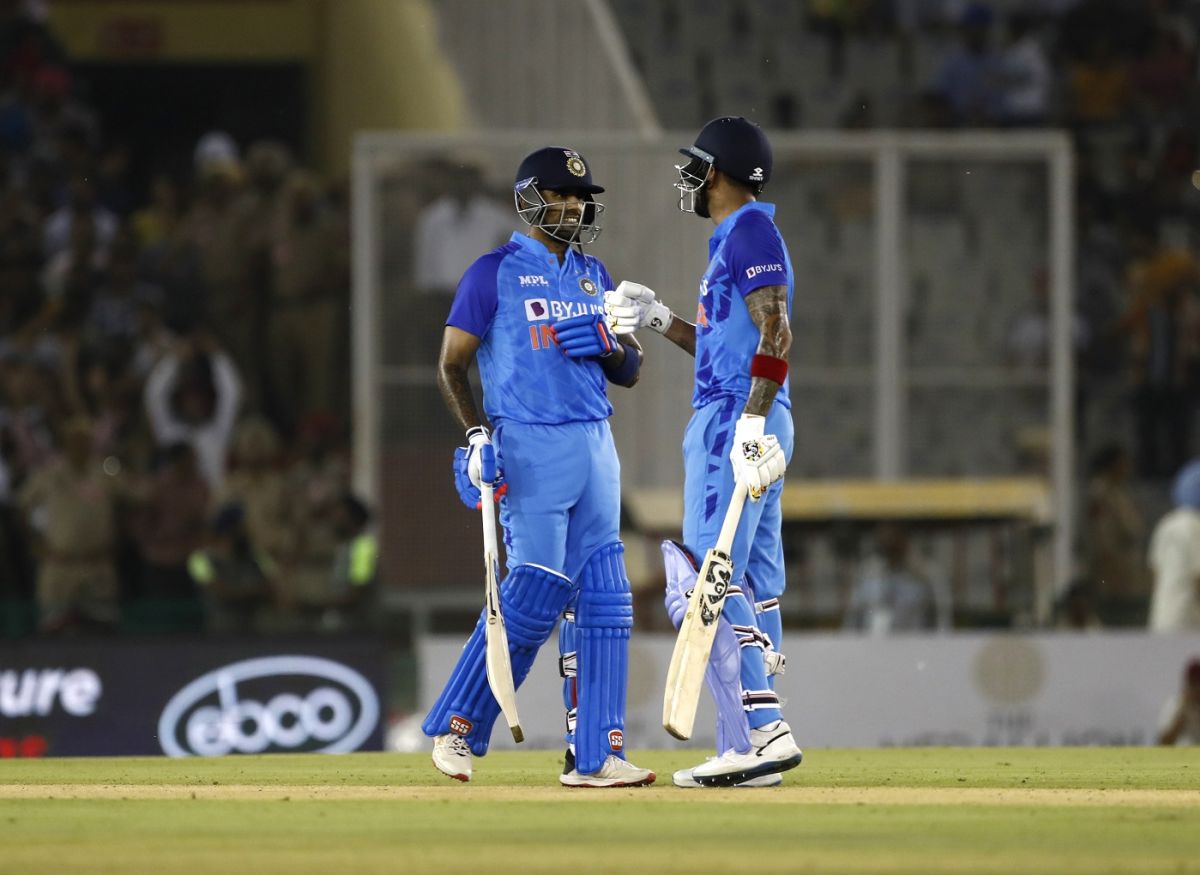 Suryakumar Yadav and KL Rahul added 68 off just 42 balls, India vs Australia, 1st T20I, Mohali, September 20, 2022