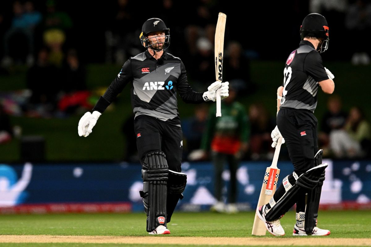 Devon Conway registered a 36-ball half-century, New Zealand vs Bangladesh, Christchurch, October 9, 2022