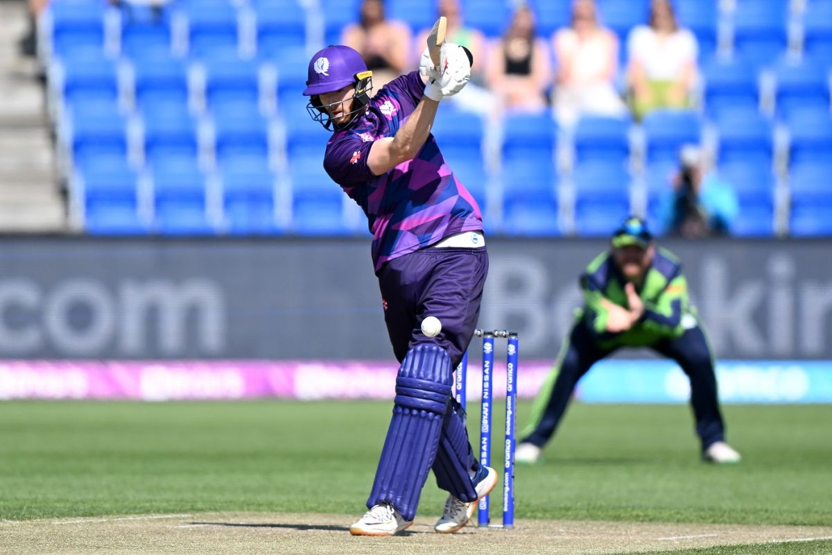 Michael Jones made a 55-ball 86, Ireland vs Scotland, Group B, T20 World Cup, Hobart, October 19, 2022