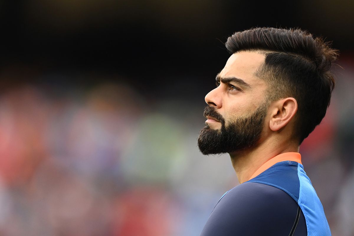 Virat Kohli looks on during India's warm-up | ESPNcricinfo.com