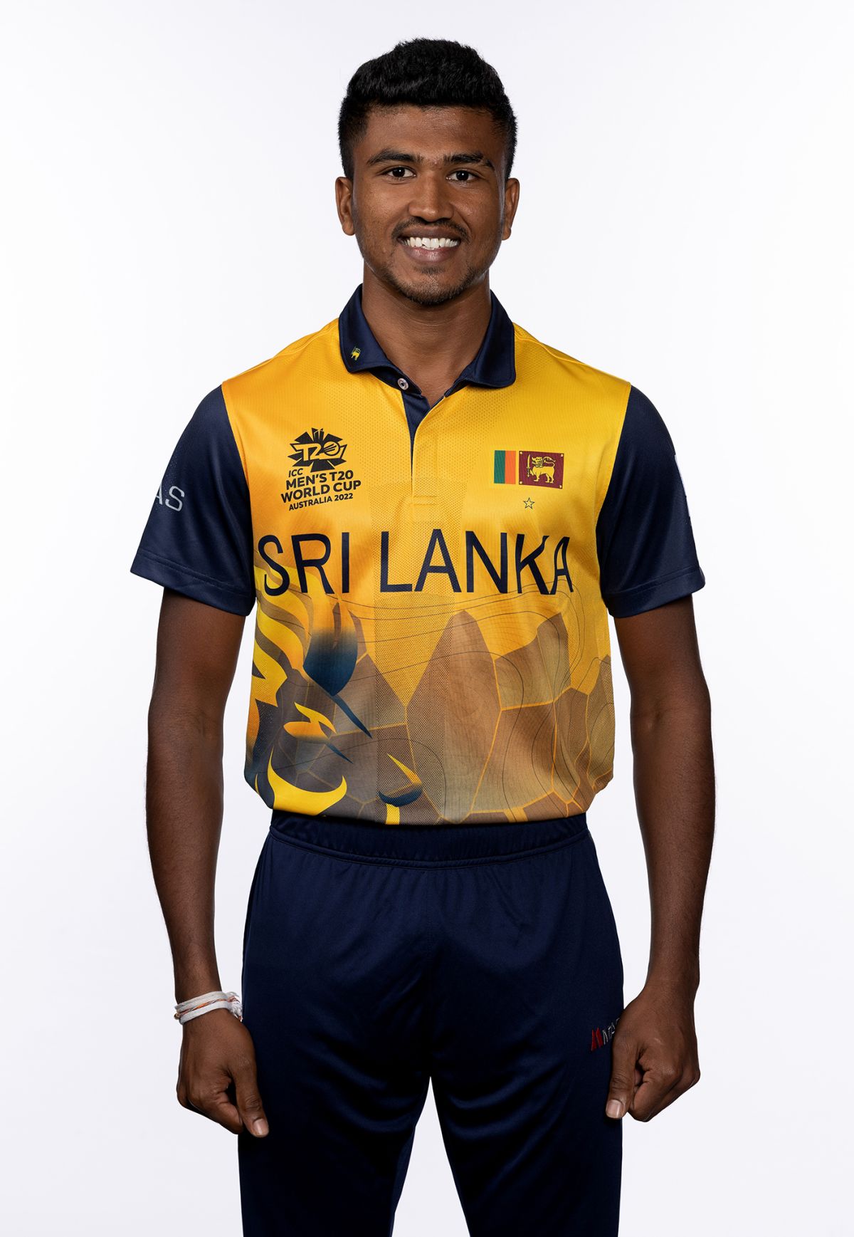 Dilshan Madushanka, player portrait | ESPNcricinfo.com