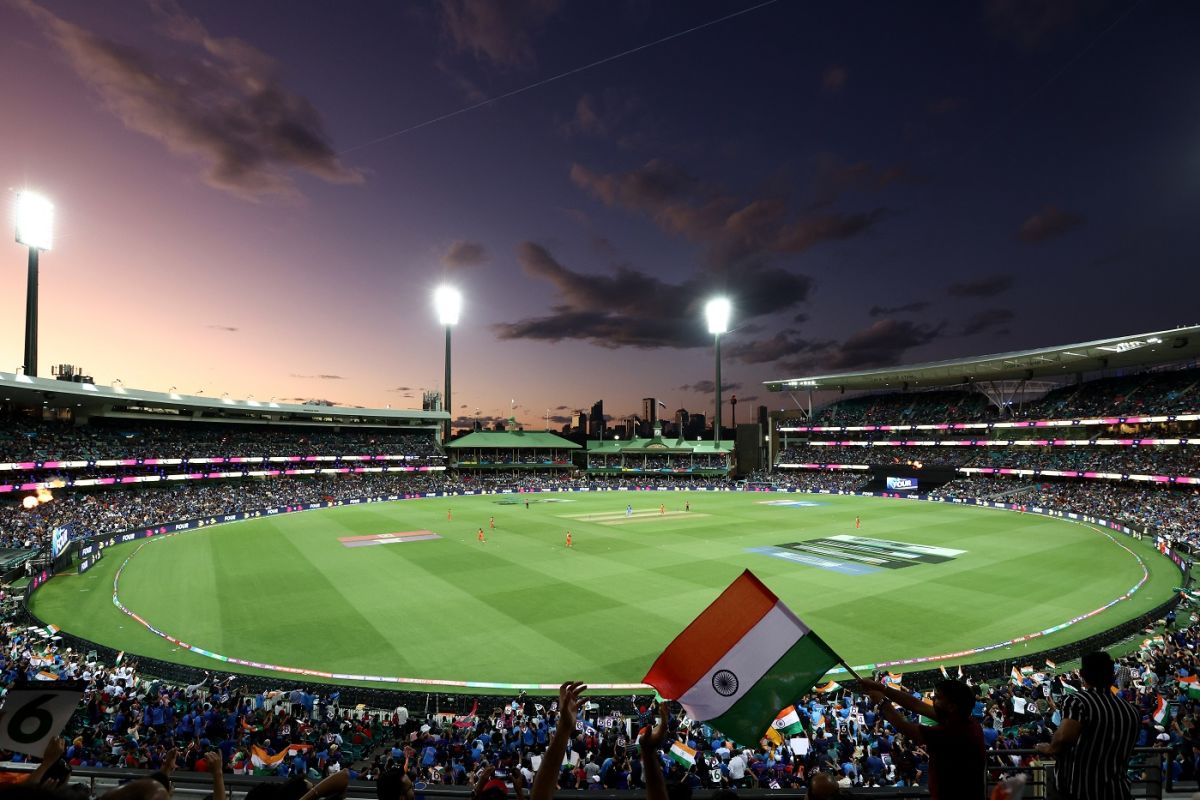 There was strong support for India at the SCG, India vs Netherlands, Men's T20 World Cup, Sydney, October 27, 2022